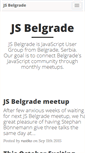 Mobile Screenshot of jsbelgrade.org