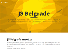 Tablet Screenshot of jsbelgrade.org